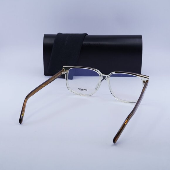 Final Price! Saint Laurent SL599OPT 003 Brown Eyeglasses 58mm - Picture 11 of 11